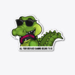 Gator Sticker